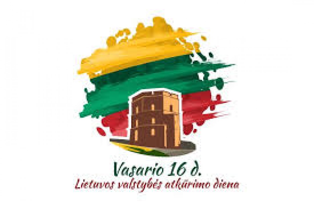 Su Vasario 16-ąja, su Lietuvos valstybės atkūrimo diena!