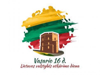 Su Vasario 16-ąja, su Lietuvos valstybės atkūrimo diena!