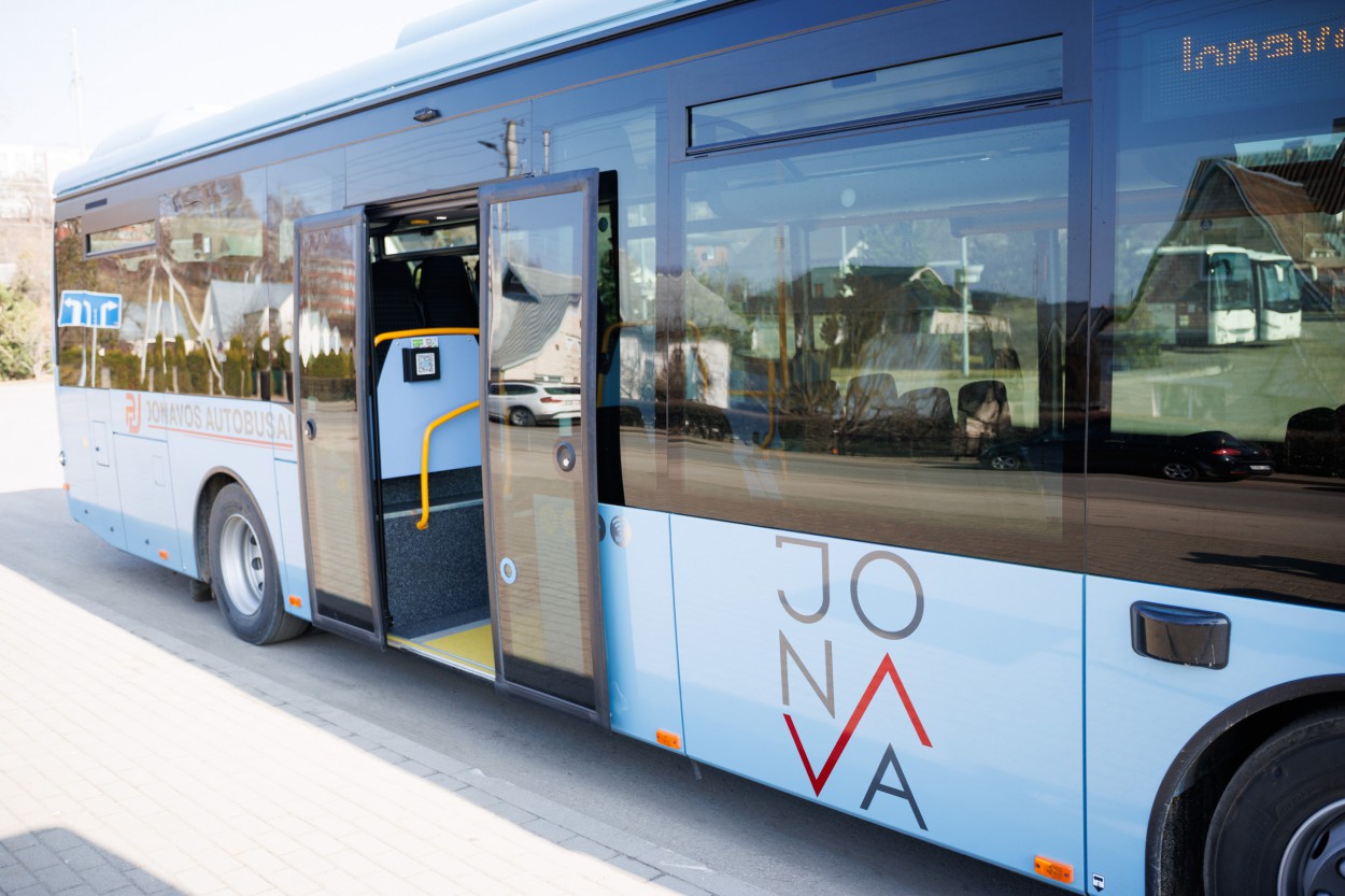 Iš Jonavos į Kauną – elektriniu autobusu