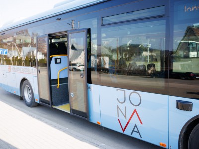 Iš Jonavos į Kauną – elektriniu autobusu