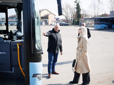 Iš Jonavos į Kauną – elektriniu autobusu