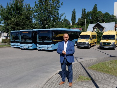 Jonavoje – penki nauji autobusai: į gatves išriedės dar daugiau elektrinio transporto